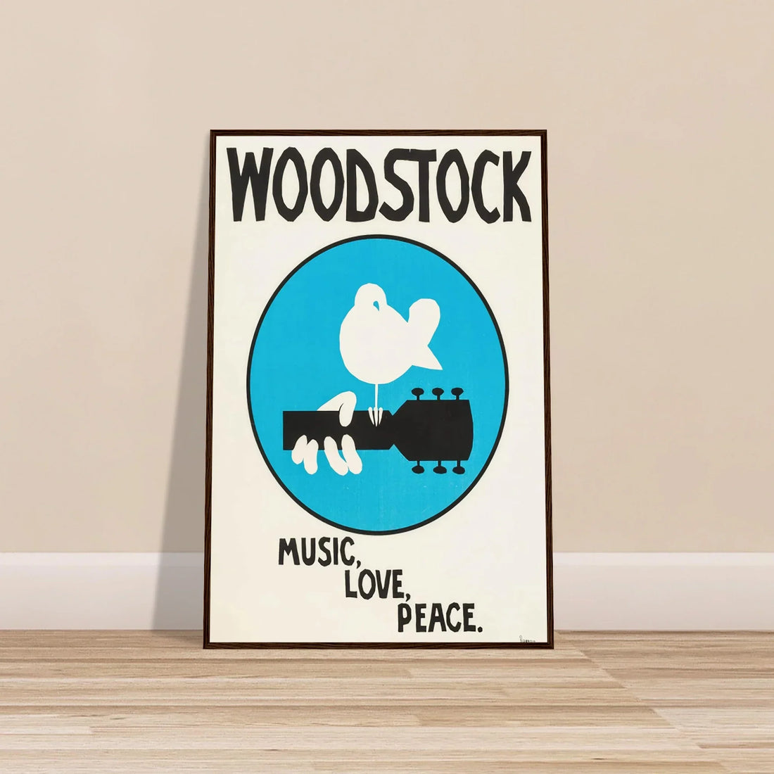 The Dove, The Guitar, The Legend: The History of the Iconic Woodstock Poster