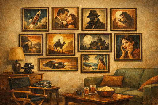 9 Movie Poster Gallery Wall Ideas