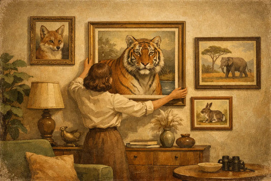 How to Style Animal Wall Art Prints