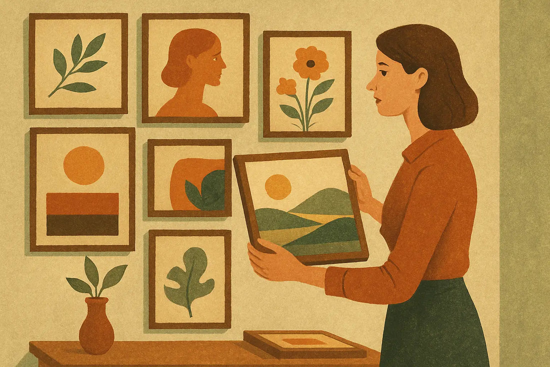 How to Build a Featured Wall Art Collection