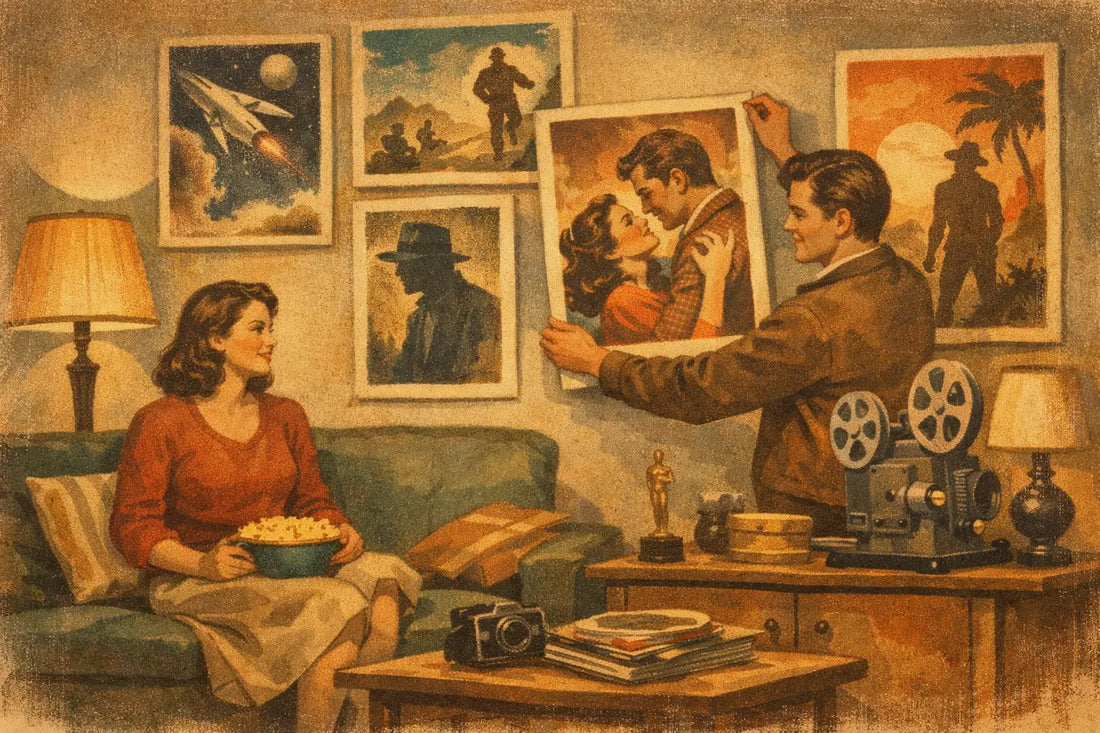 How to Decorate With Movie Posters