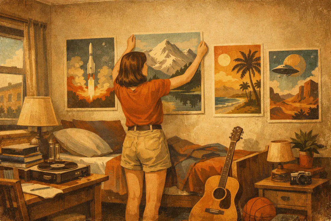 Poster Prints for Dorm Rooms That Work