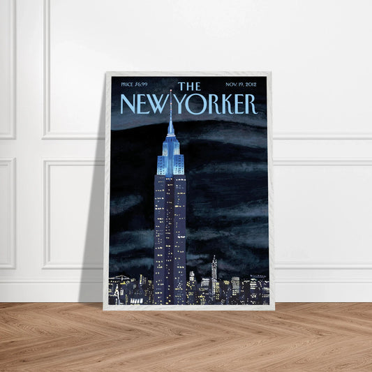 The Dark Shore: Bob Staake’s Iconic Hurricane Sandy New Yorker Cover