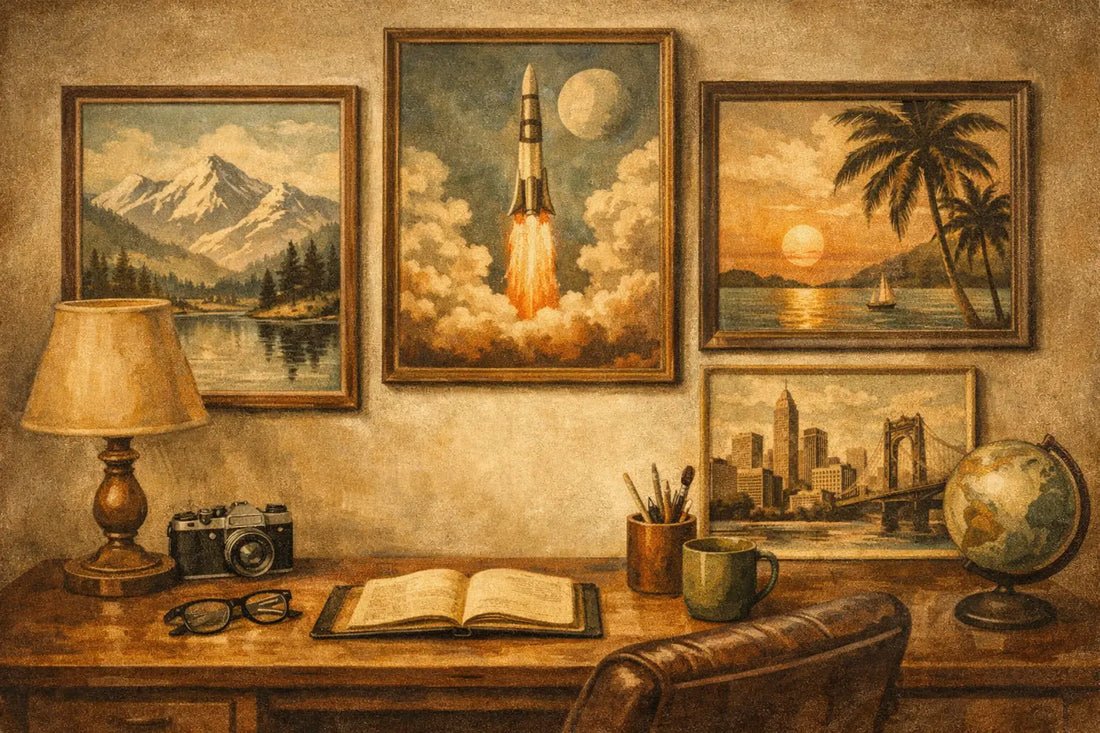 Best Prints for Home Office Zoom Background