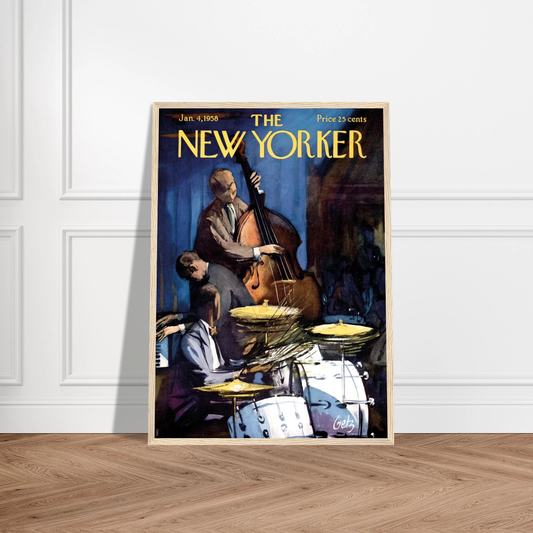 The New Yorker Cover - Jan 4, 1958 – Oriel Nord